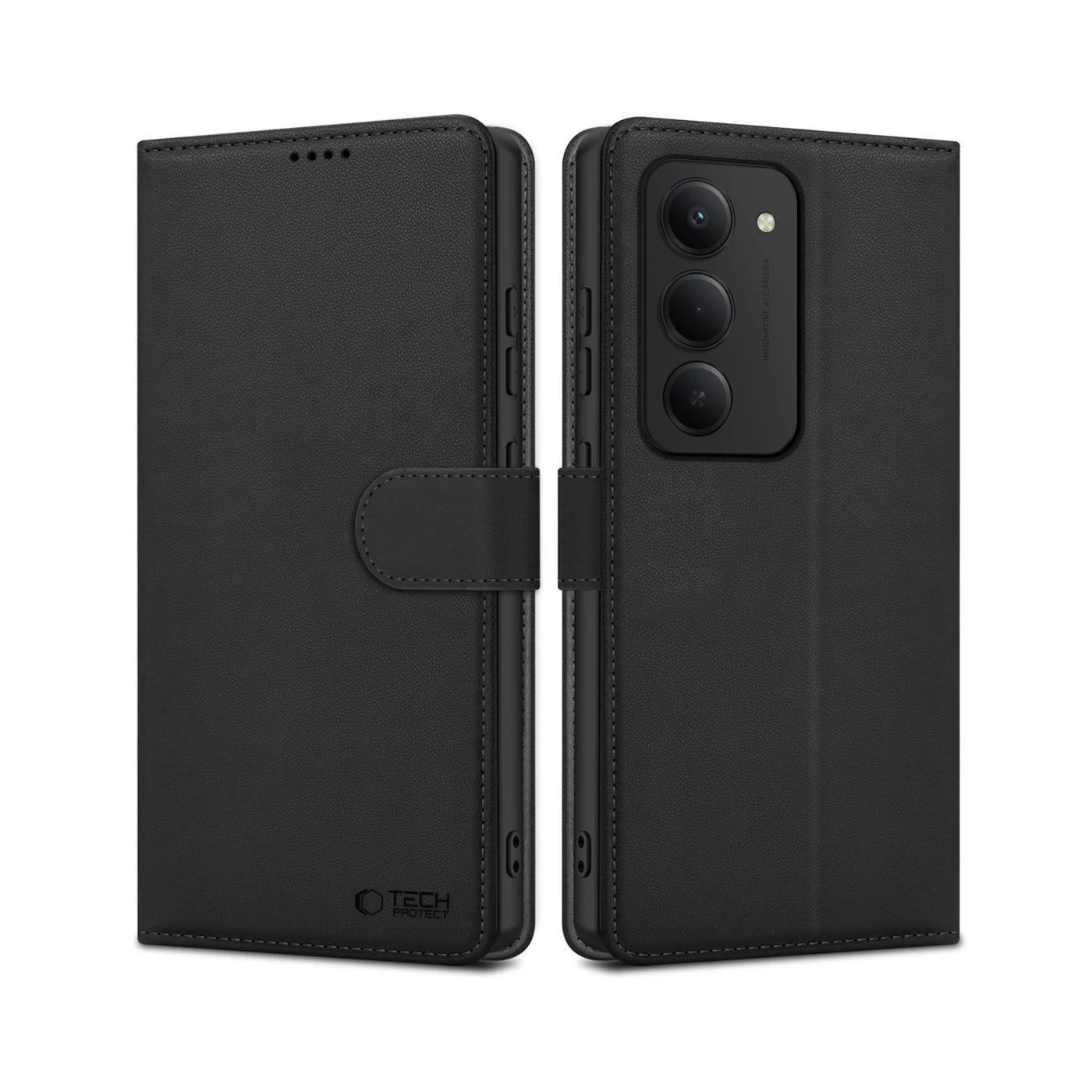 tech protect wallet Μαύρη Θήκη Δερματίνης / Σιλικόνης για redmi 15 tech protect wallet Μαύρη Θήκη Δερματίνης / Σιλικόνης για redmi 15