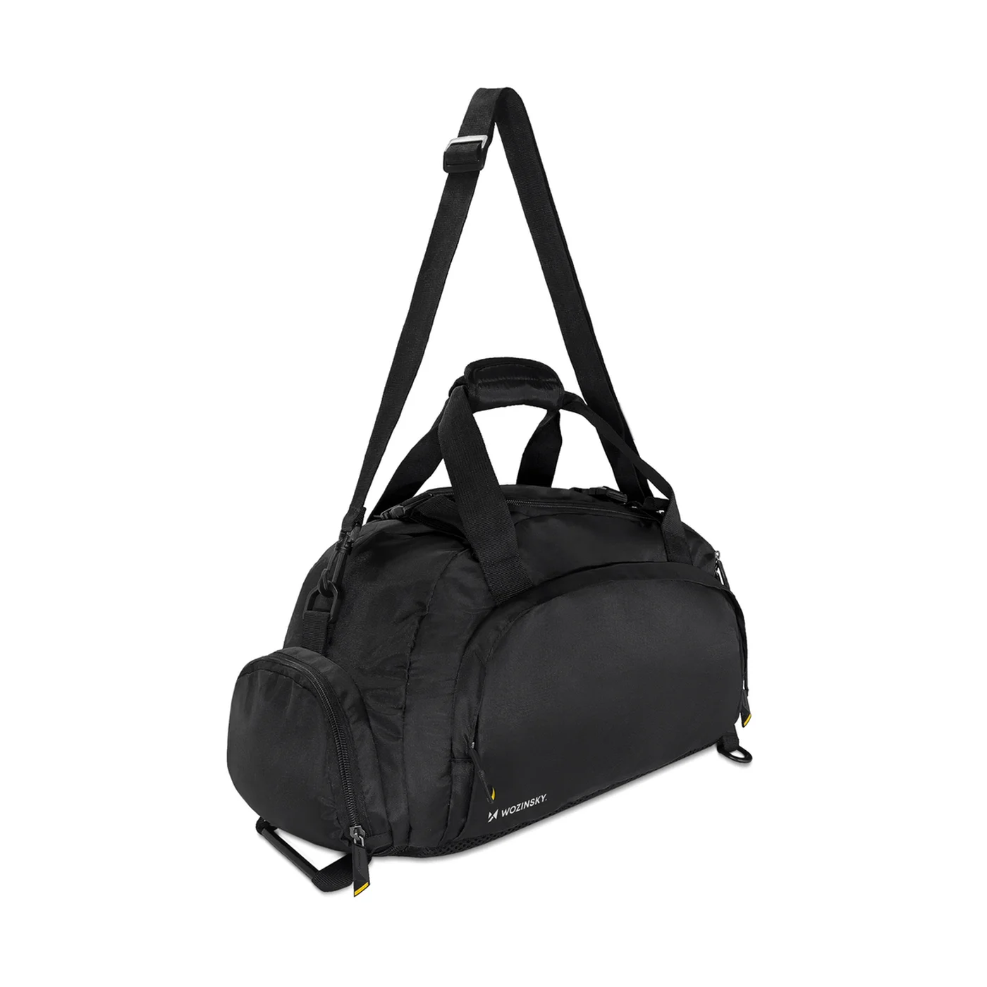 wozinsky sports Μαύρη Τσάντα Πλάτης Γυμναστηρίου