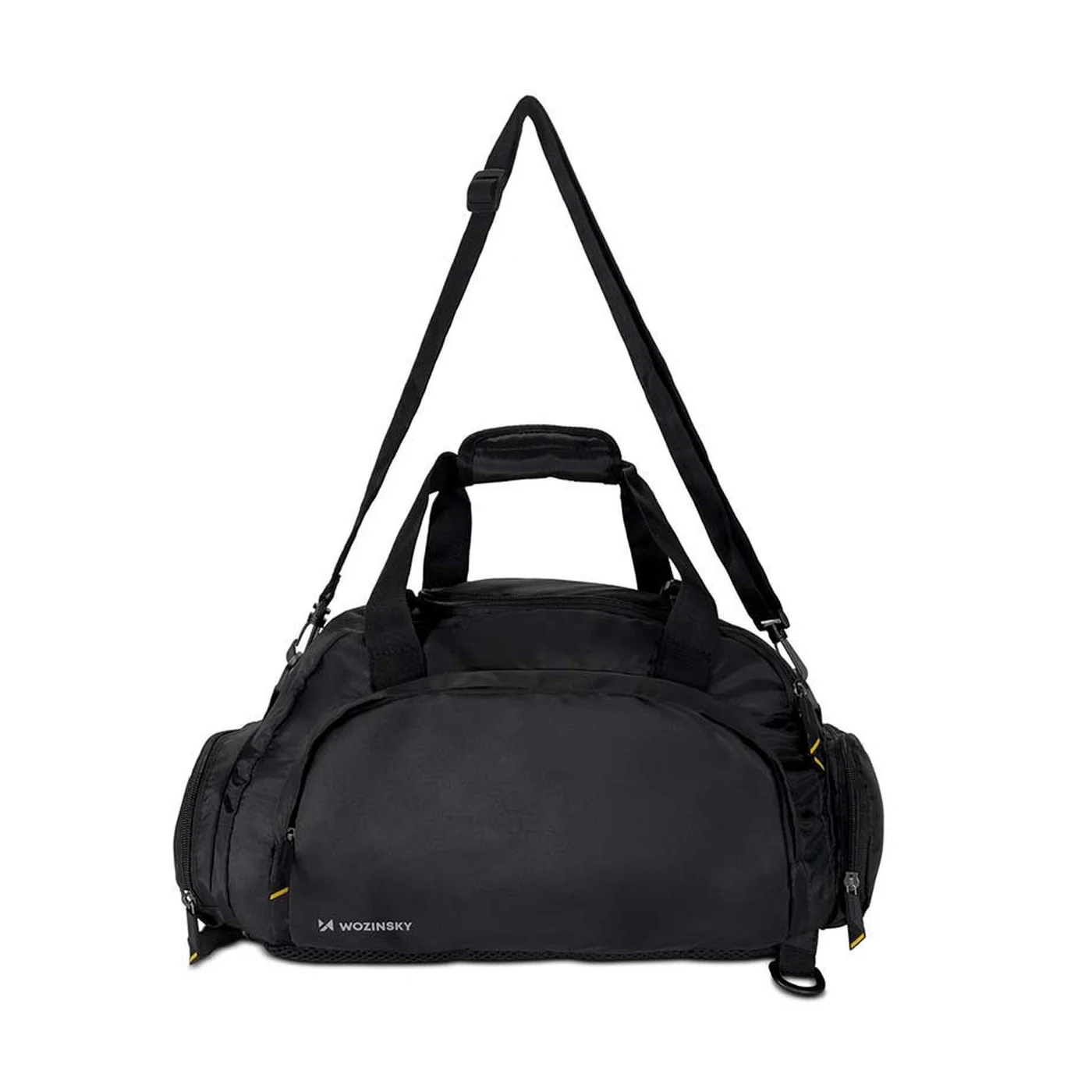 wozinsky sports Μαύρη Τσάντα Πλάτης Γυμναστηρίου