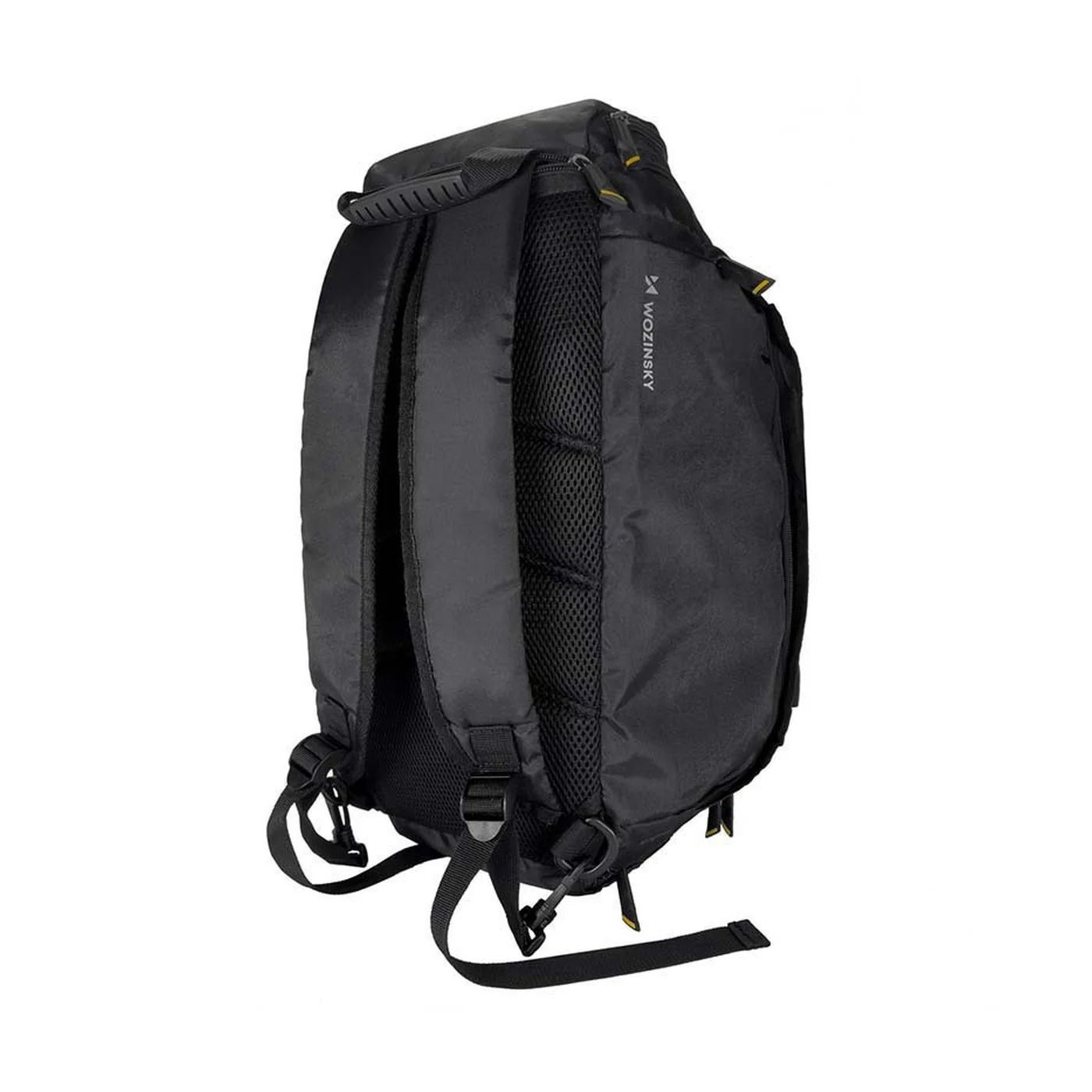 wozinsky sports Μαύρη Τσάντα Πλάτης Γυμναστηρίου