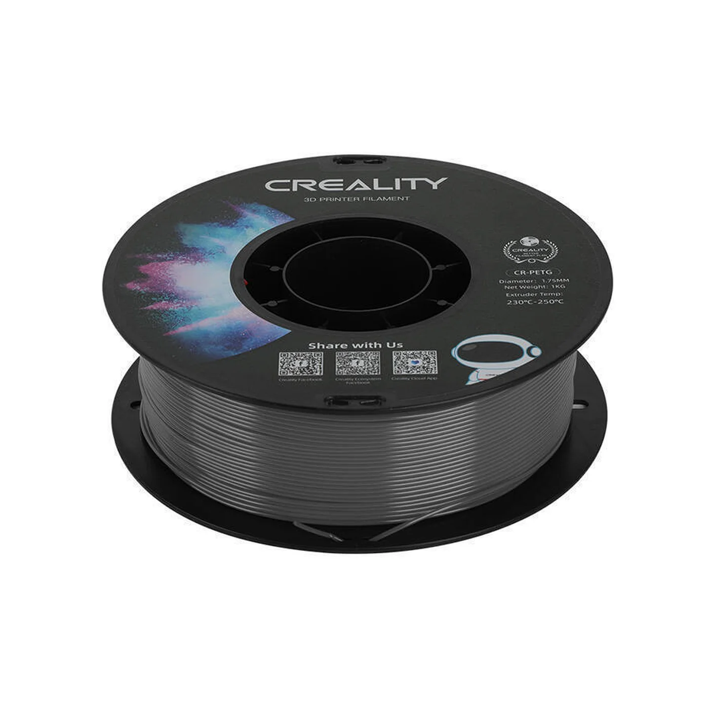 creality3d petg 3d printer filament 1.75mm 1kg spool