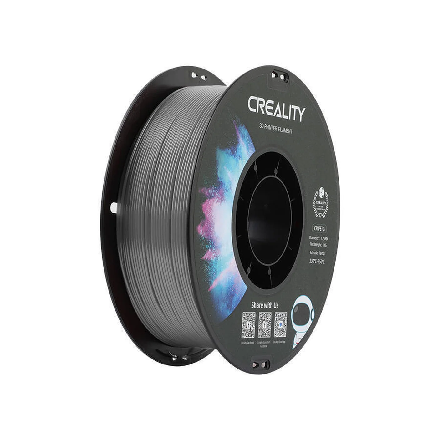 creality3d petg 3d printer filament 1.75mm 1kg spool