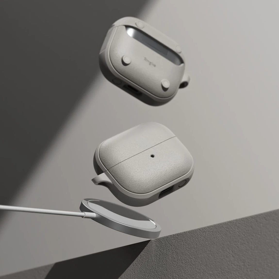 ringke onyx Πλαστική Θήκη με Γάντζο για galaxy buds 3 / 3 fe / 3 pro
