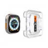 spigen ez fit tempered glass για apple watch ultra 49mm 2τμχ spigen ez fit tempered glass για apple watch ultra 49mm 2τμχ