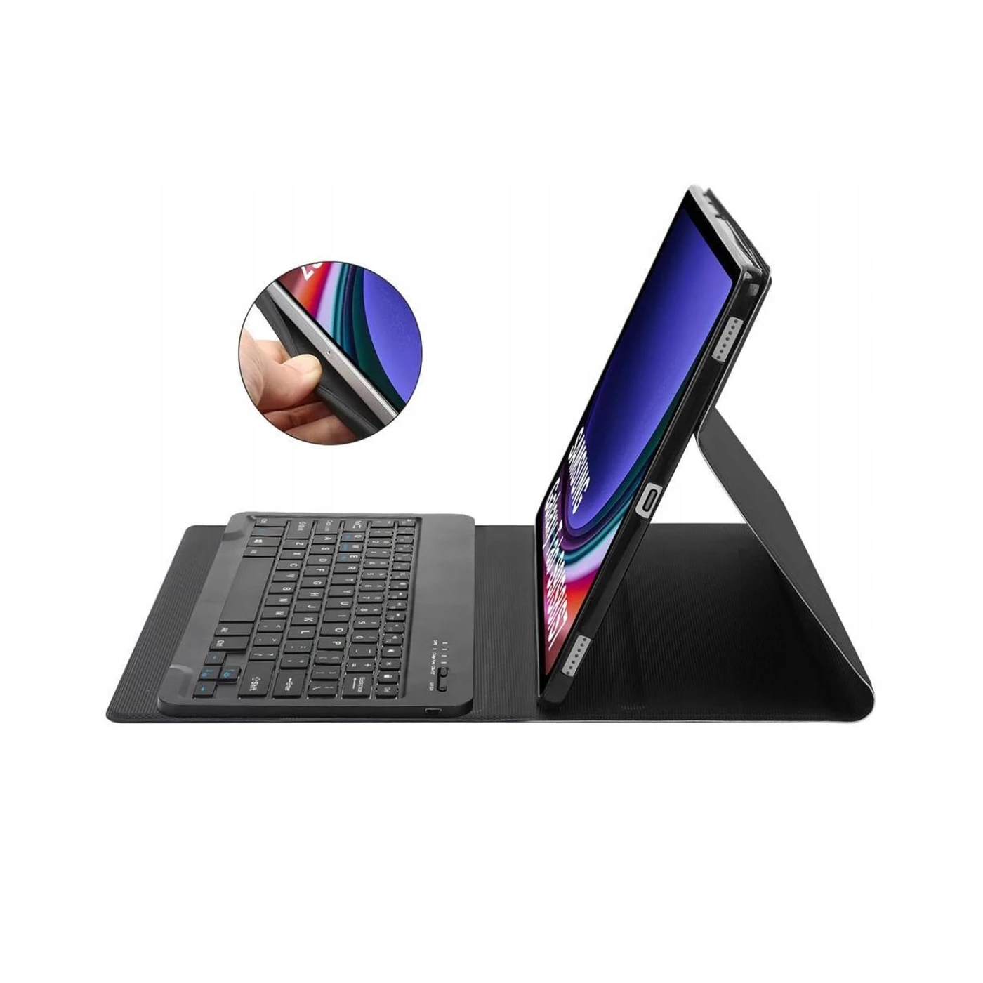 tech protect flip cover sc pen Μαύρη Θήκη με Πληκτρολόγιο για galaxy tab a9+/a11+ tech protect flip cover sc pen Μαύρη Θήκη με Πληκτρολόγιο για galaxy tab a9+/a11+