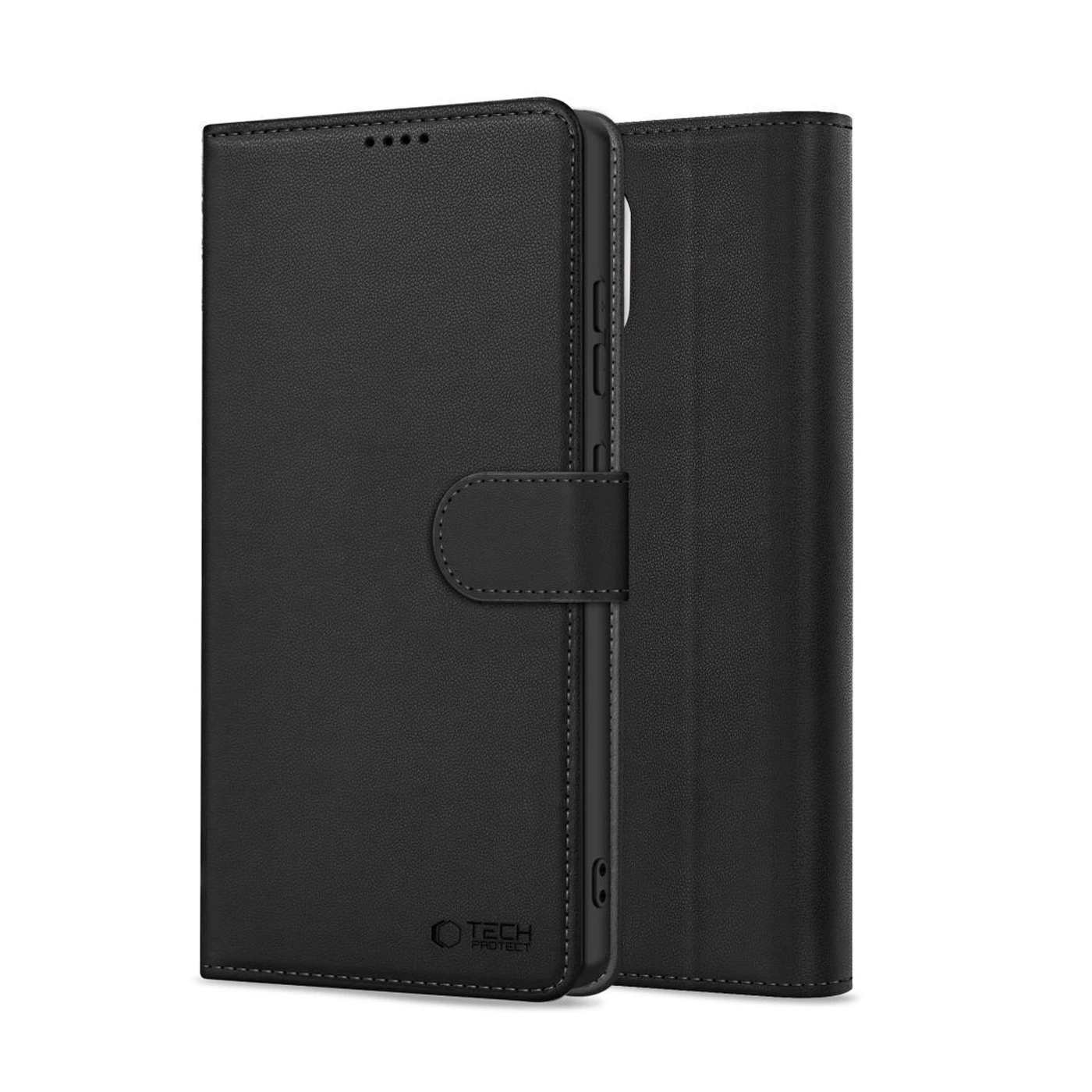 tech protect wallet Μαύρη Θήκη Βιβλίο για xiaomi redmi note 14 pro 5g / poco x7 5g