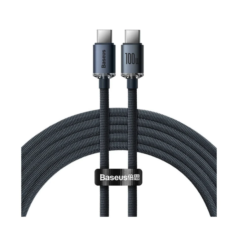 baseus crystal shine braided Καλώδιο usb c 100w 1.2m