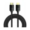 baseus hdmi 2.1 braided Μαύρο Καλώδιο hdmi