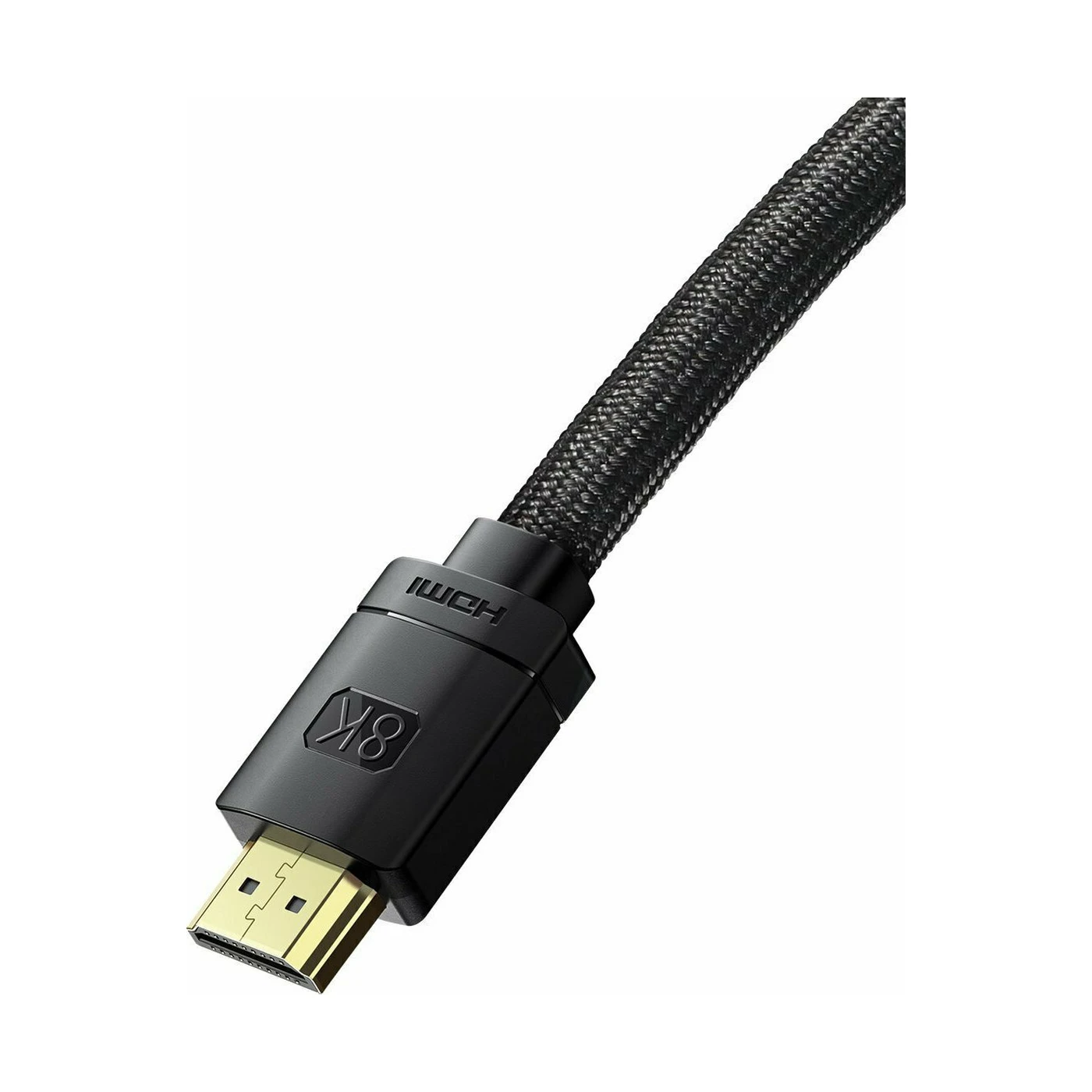 baseus hdmi 2.1 braided Μαύρο Καλώδιο hdmi