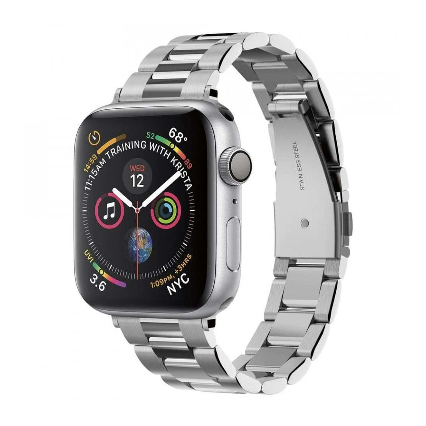 spigen modern fit Λουράκι Ανοξείδωτο Ατσάλι για apple watch 38/40/41/42mm