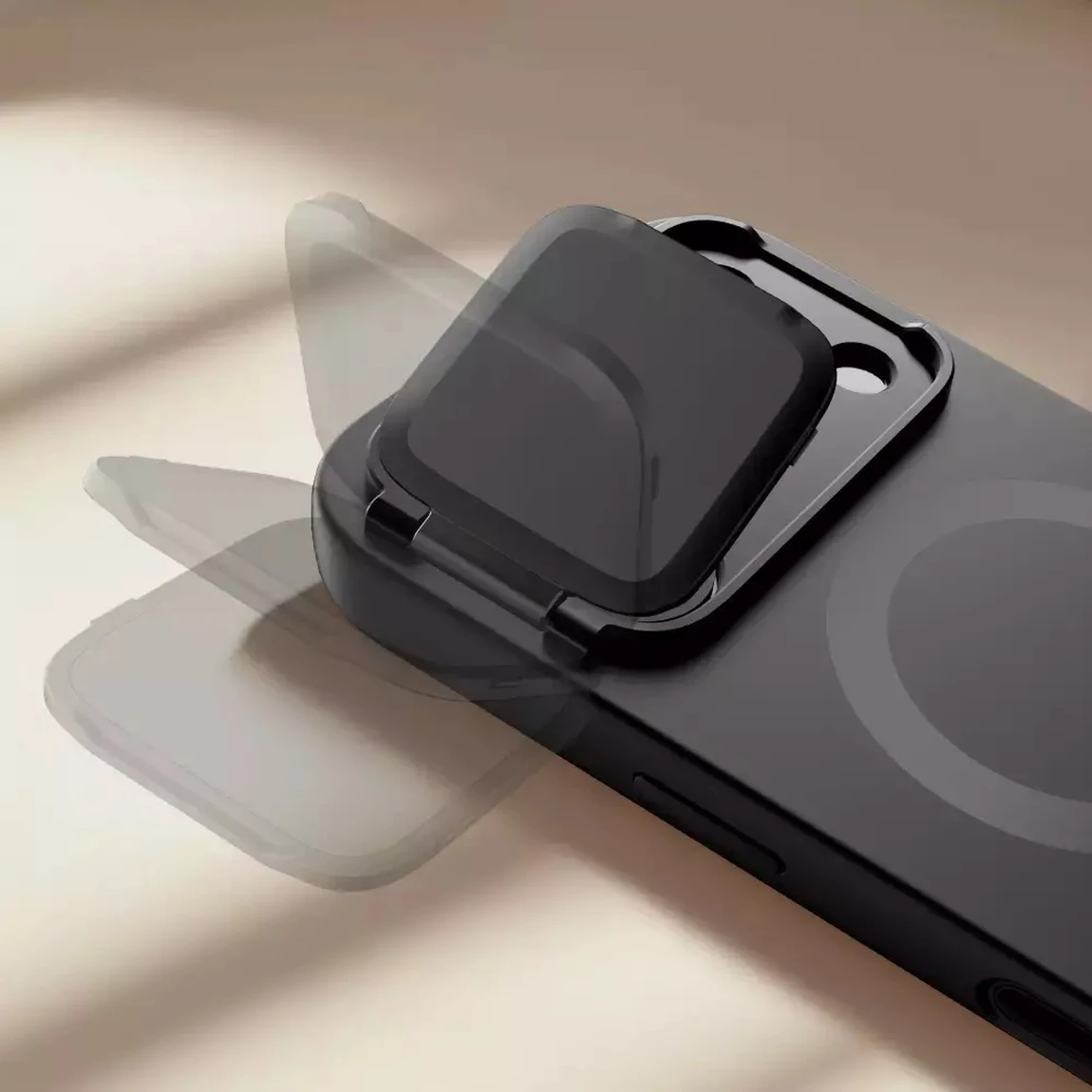 tech protect aura back cover mαύρη Θήκη για iphone 17 pro max