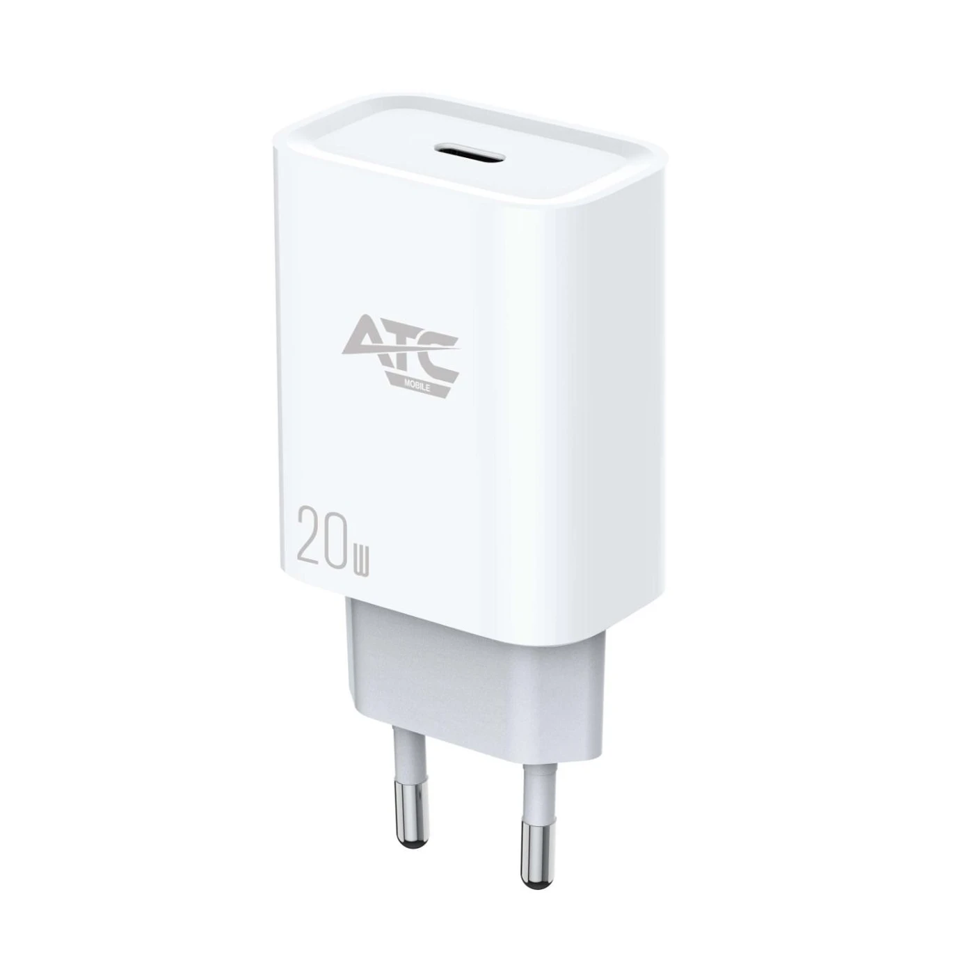 atc chf4 usb c gan Λευκός Φορτιστής 20w pd