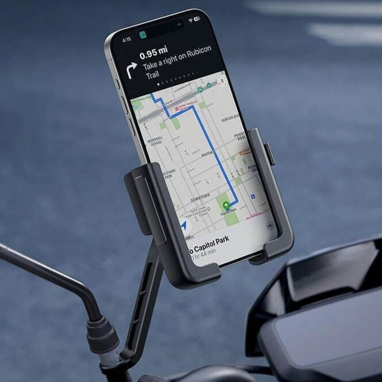 baseus gotrip series Βάση Κινητού Μοτοσυκλέτας για Καθρέπτη