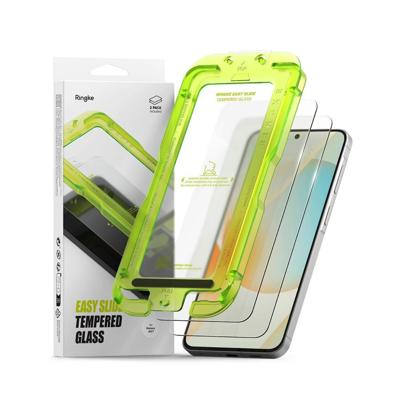 ringke easy slide Τζαμάκι Προστασίας για galaxy a57 2τμχ