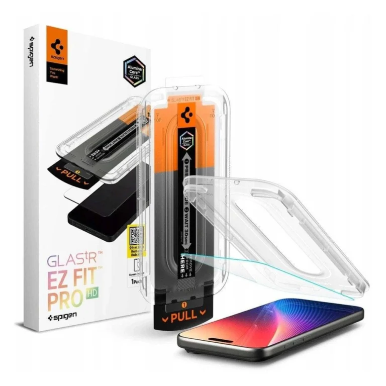 spigen glas.tr ez fit pro Τζαμάκι Προστασίας για iphone 16 pro max/17 pro max