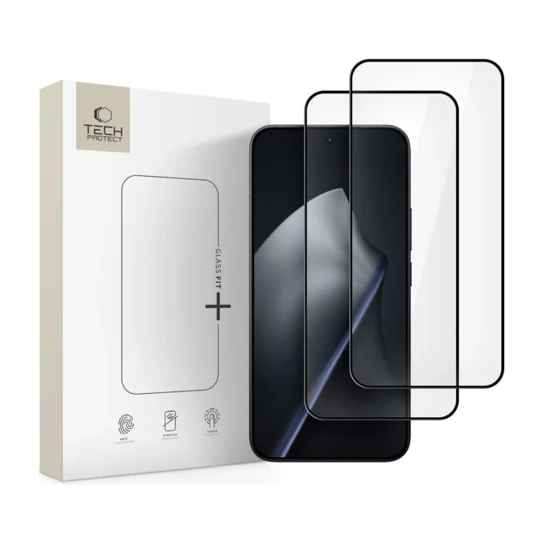 tech protect glass fit+ Τζαμάκι Προστάσίας για xiaomi 15t /15t pro 2τμχ