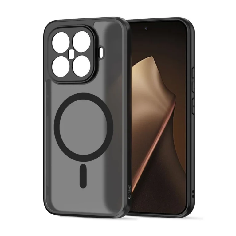 tech protect magmat back cover mαύρη Θήκη για xiaomi 15t pro