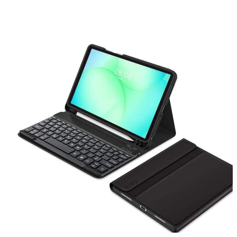 tech protect sc pen Μαύρη Θήκη με Πληκτρολόγιο για galaxy tab a9+ a11+ plus 11.0