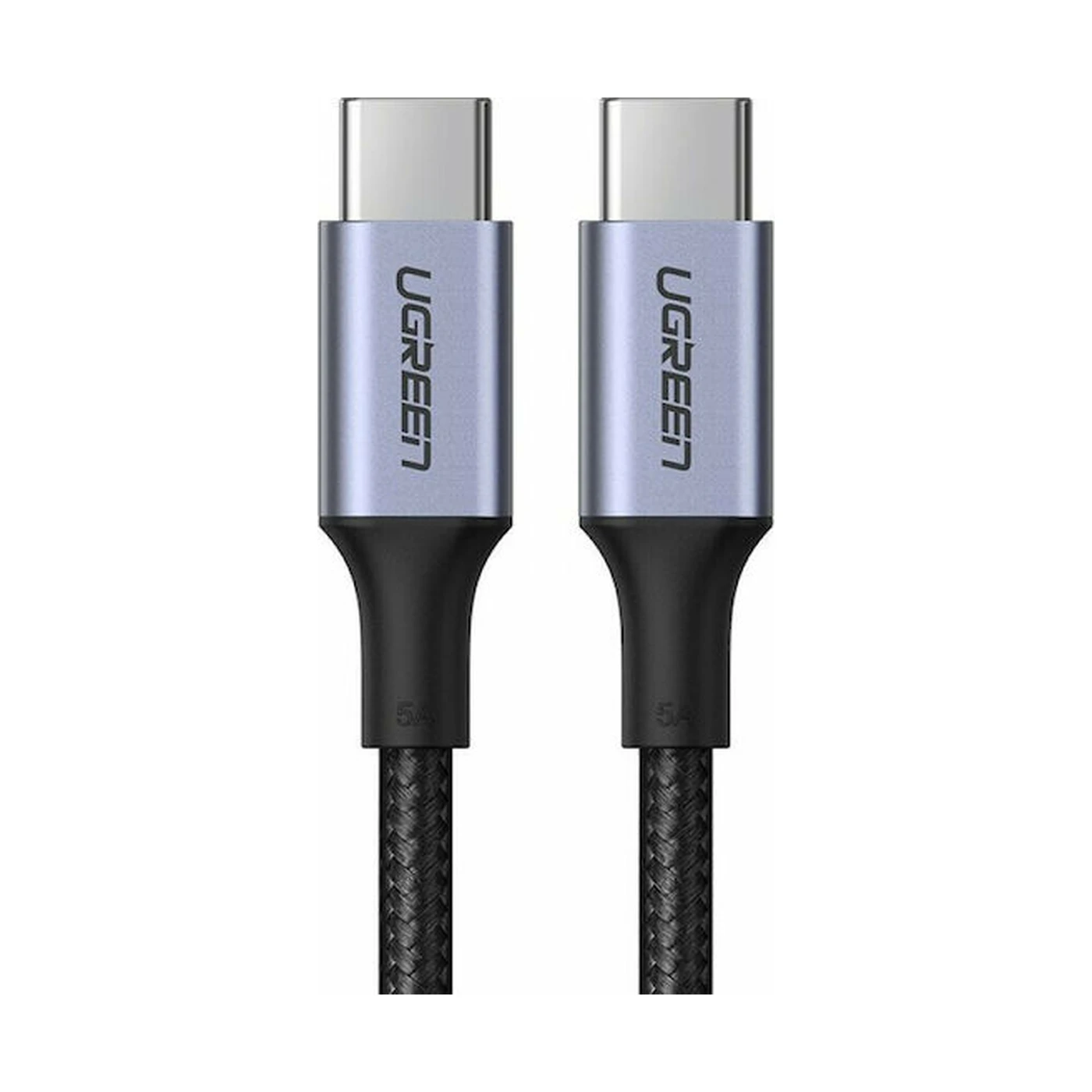 ugreen us316 braided Μαύρο Καλώδιο usb c 100w