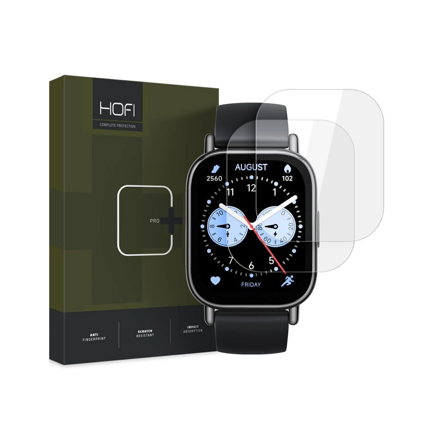 hofi glass pro+ Τζαμάκι Προστασίας για redmi watch 5 lite 2τμχ