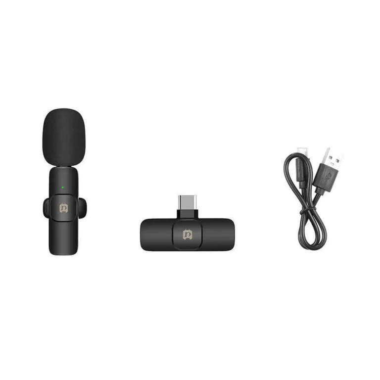 puluz pu3151b Σετ Ασύρματο Μικρόφωνο Πέτου για Κινητό