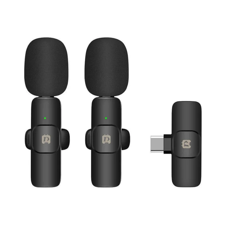 puluz pu3151b Σετ Ασύρματο Μικρόφωνο Πέτου για Κινητό