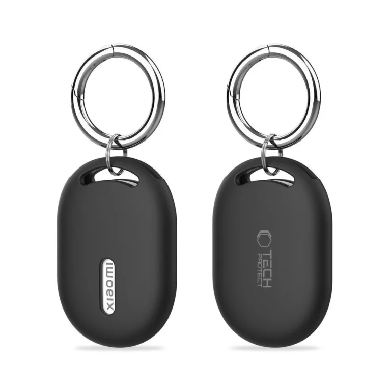 tech protect icon Μαύρη Θήκη Σιλικόνης για xiaomi tag