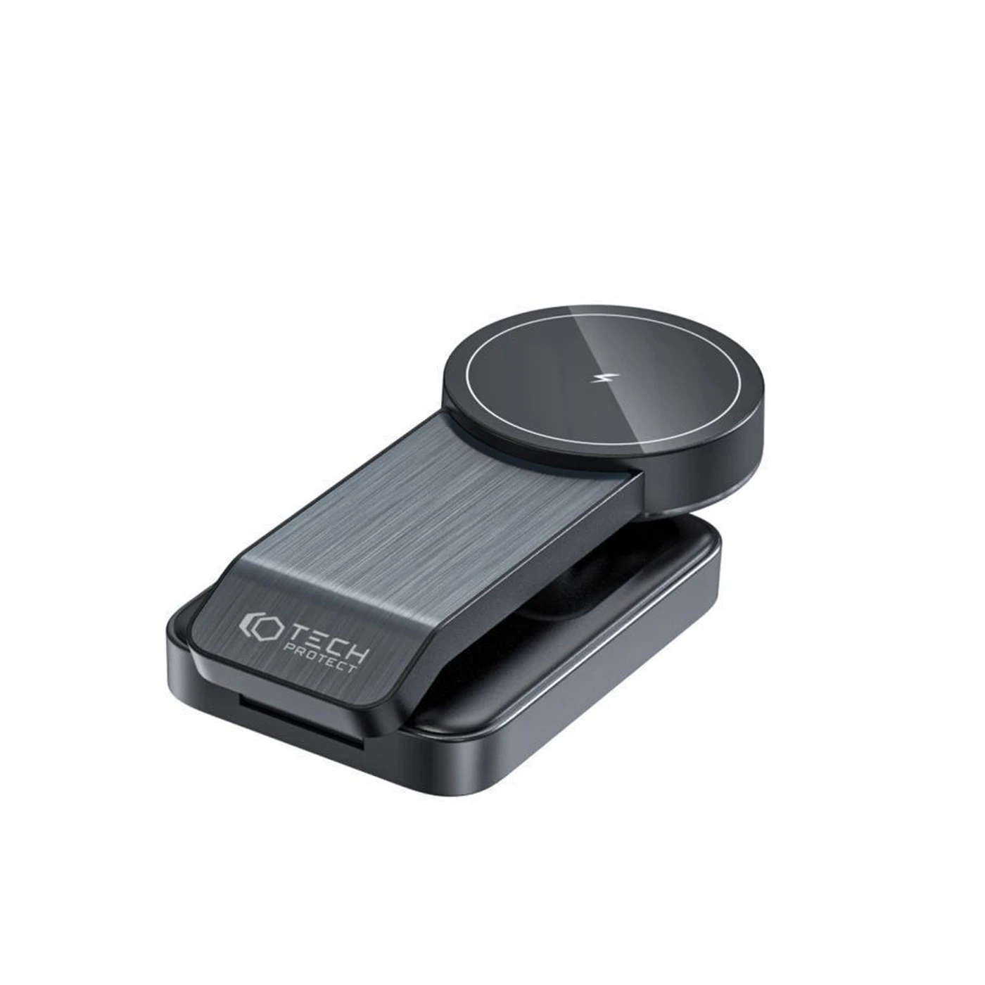 tech protect qi15w a28 Ασύρματος Μαύρος Φορτιστής 3σε1 magsafe 15w