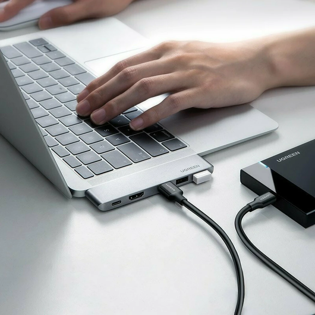 ugreen cm251 hub 5 σε 1 για macbook pro/air