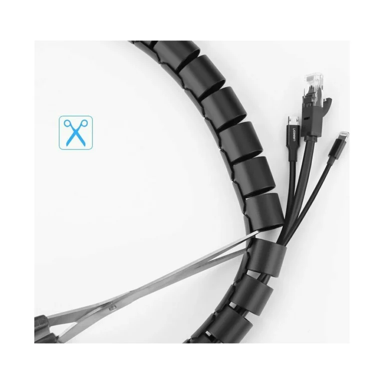 ugreen lp121 Μαύρο Σπιράλ Καλωδίων 25mm