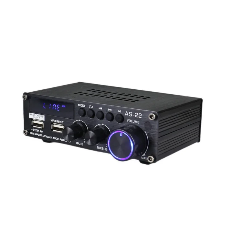 blitzwolf as 22 Μαύρος Ολοκληρωμένος Ενισχυτής hi fi stereo