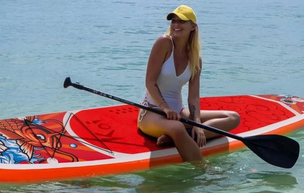 funwater supfr01e feath r lite Φουσκωτή Σανίδα sup koi 3.5m