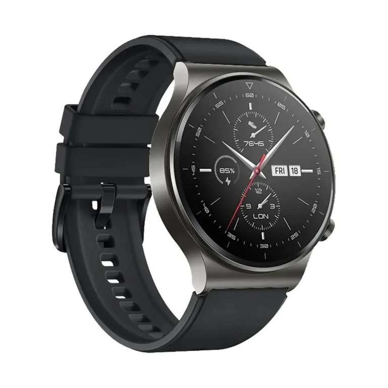 hurtel Μαύρο Λουράκι Σιλικόνης για huawei watch gt 2/3/4, gt 2e 46mm