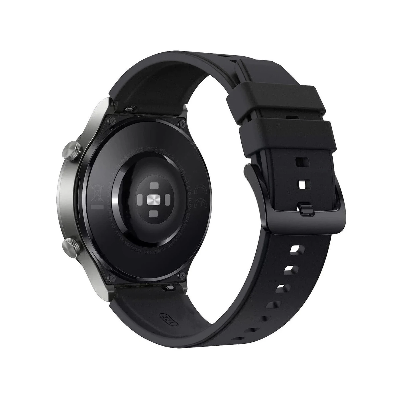 hurtel Μαύρο Λουράκι Σιλικόνης για huawei watch gt 2/3/4, gt 2e 46mm