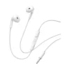 baseus encok hz19 in ear handsfree Λευκά Ακουστικά 3.5mm