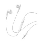 baseus encok hz19 in ear handsfree Λευκά Ακουστικά 3.5mm