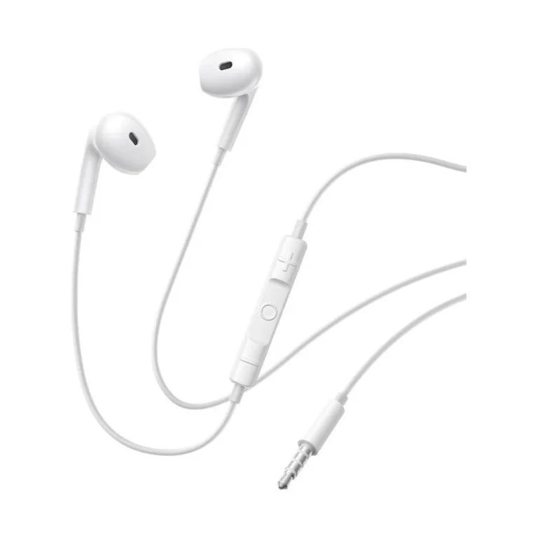 baseus encok hz19 in ear handsfree Λευκά Ακουστικά 3.5mm