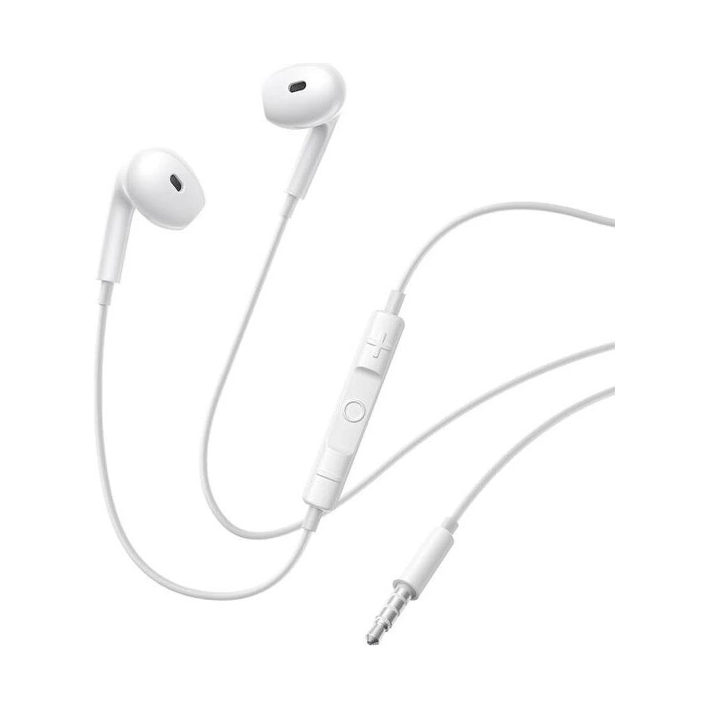 baseus encok hz19 in ear handsfree Λευκά Ακουστικά 3.5mm