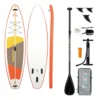 funwater supfw69 paddleboard Φουσκωτή Σανίδα sup 3.35m Πορτοκαλί