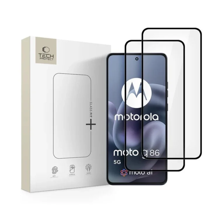 tech protect fit+ 2.5d Τζαμάκι Προστασίας για motorola moto g86 5g/g86 5g power 2τμχ