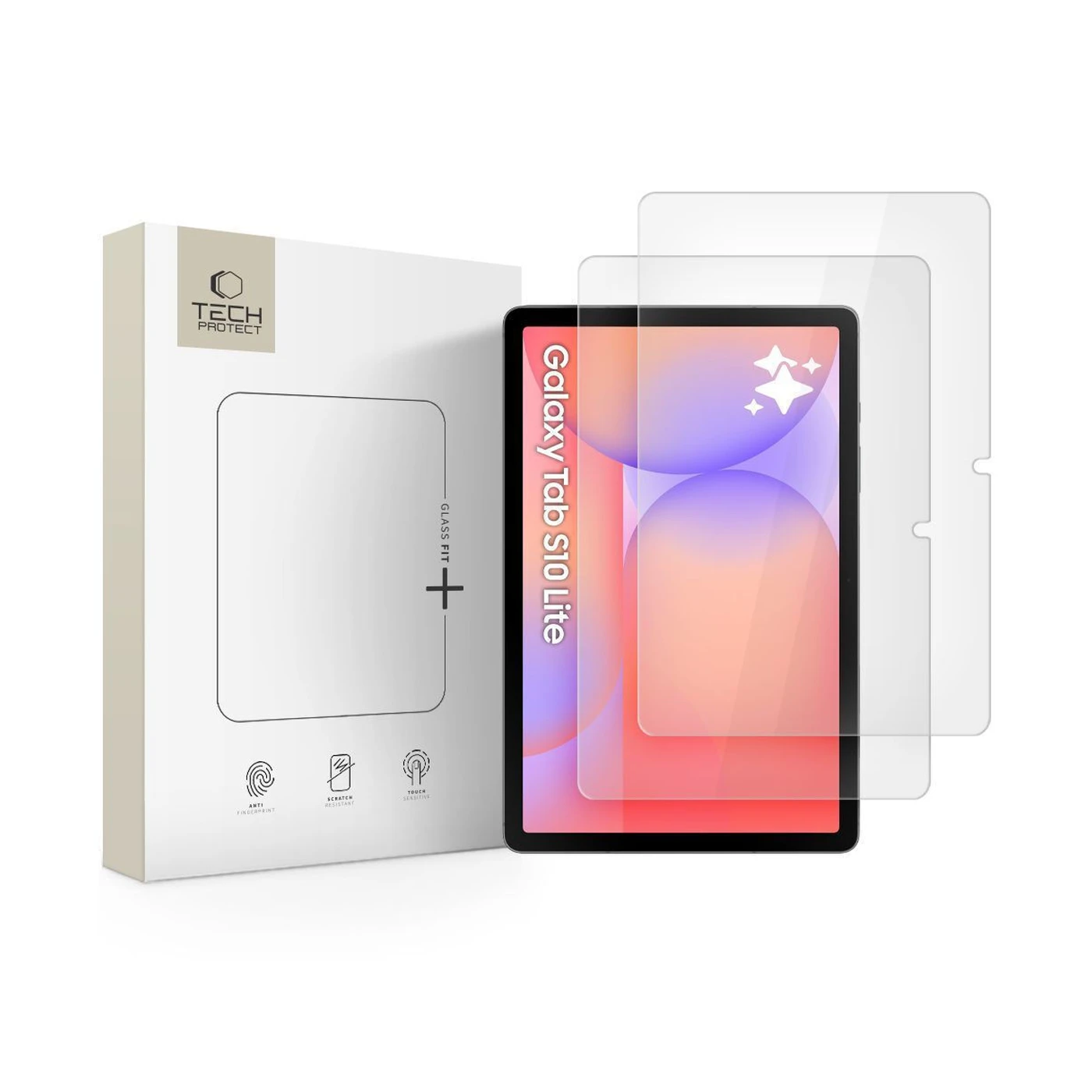 tech protect fit+ Τζαμάκι Προστασίας για galaxy tab s9 11.0 / s9 fe / s10 fe / s10 lite 10.9 2τμχ