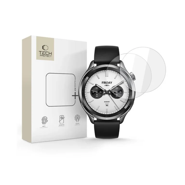tech protect glass fit+ Τζαμάκι Προστάσιας για xiaomi watch s4 47mm 2τμχ