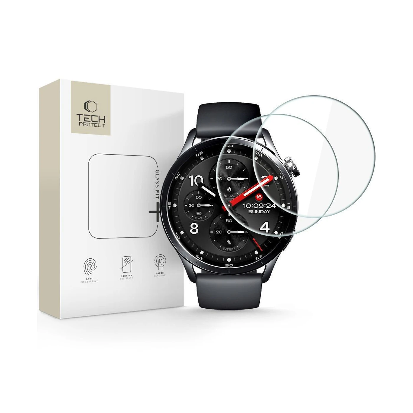 tech protect glass fit+ Τζαμάκι Προστάσιας για xiaomi watch s5