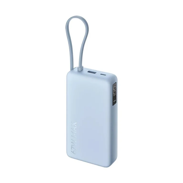 xiaomi powerbank 20000mah 67w intergrated cable