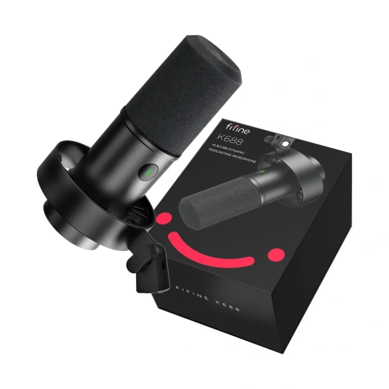fifine k688 Δυναμικό Μικρόφωνο shock mounted