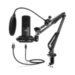 fifine t669 Σετ Πυκνωτικό Μικρόφωνο usb shock mounted