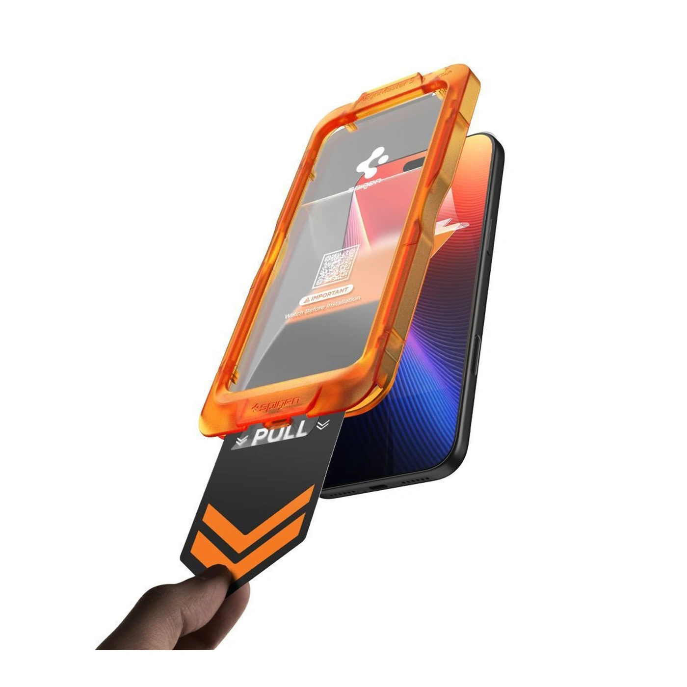 spigen alm glas.tr slim για iphone 18 pro / 17 pro 3τμχ