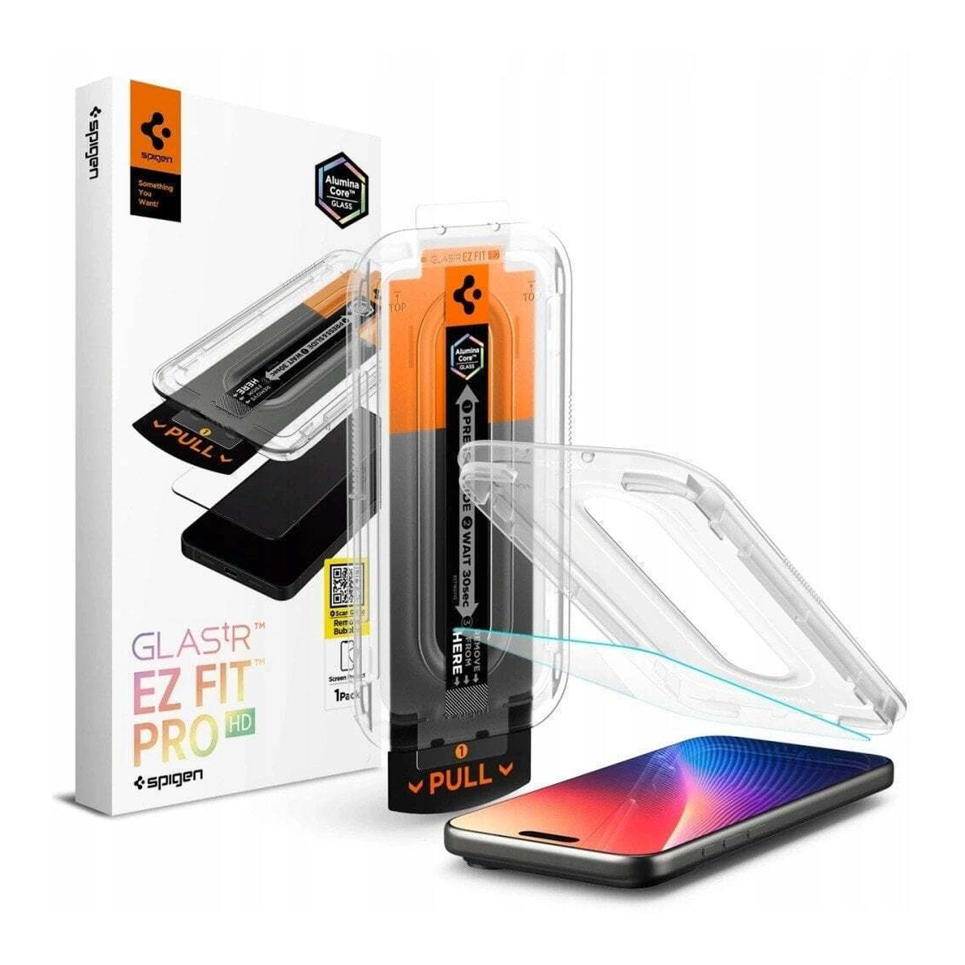 spigen glas.tr ez fit pro Τζαμάκι Προστασίας για iphone 18 pro / 17 pro / 16 pro / 17