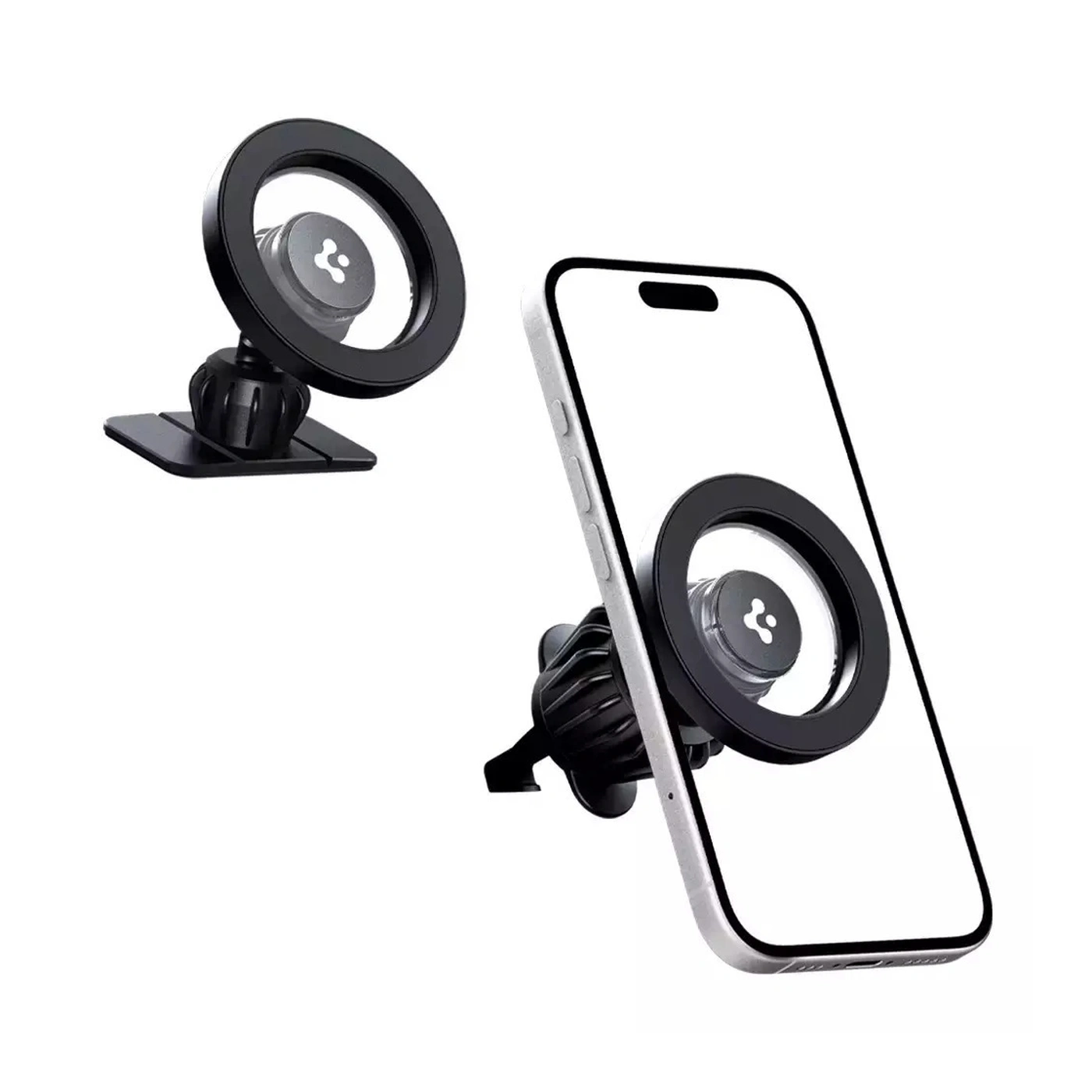 spigen magsafe dashboard & vent car mount Μαύρη Βάση Αυτοκινήτου