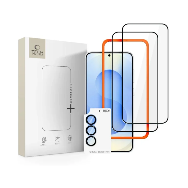 tech protect easy set+ Τζαμάκι Προστασίας για samsung galaxy s26 3τμχ